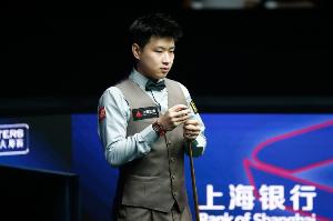 斯诺克单局限时赛：赵心童以21-34不敌缪尔，止步首轮