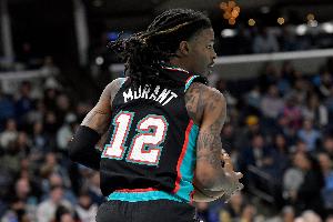 还不够！莫兰特全场20中7 得到21分4板10助1帽另有4失误