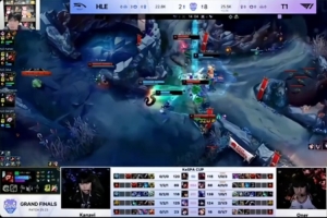 KeSpa杯决赛：Kanavi猴子带队反野被打崩，T1野区0换4大胜HLE