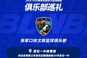 NBL球队巡礼第4期——张家口体文旅篮球俱乐部