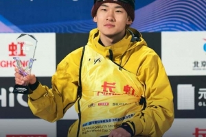 国际雪联官方：中国选手苏翊鸣获得单板滑雪世界杯赛季总冠军