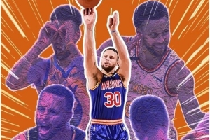 4年前的今天：库里三分命中数超越雷·阿伦 加冕NBA历史三分王！