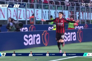 青春风暴🤯！小将巴尔泰萨吉双响，米兰反超比分